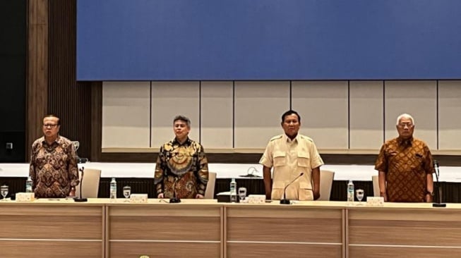 Berkumpul Jajaran KWI, Capres Prabowo Subianto Sampaikan Visi Misi hingga Kepercayaan Jaga NKRI