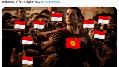 10 Meme Indonesia Diterima 16 Besar Piala Asia, Warganet Berterima Kasih ke Kirgistan