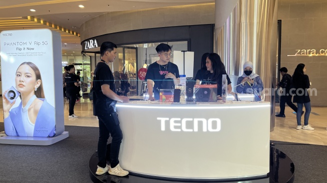 Penjualan HP Tecno dalam di Indonesia Naik 2,5 Kali Lipat Sepanjang 2023