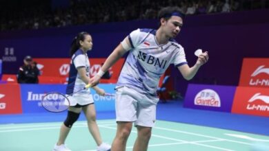 Hasil Indonesia Masters 2024: Rinov/Pitha Terhenti di 16 Besar Usai Dikalahkan Wakil China
