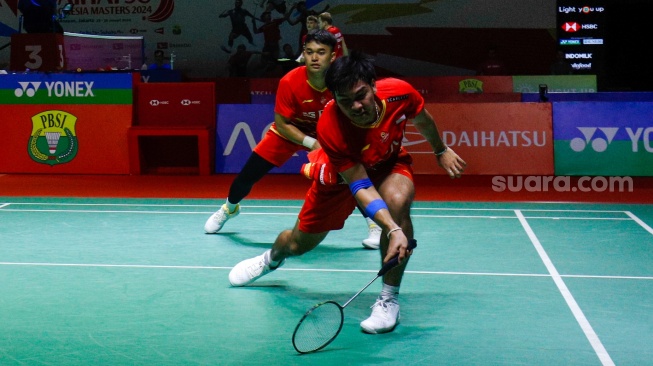 Indonesia Masters 2024: Leo/Daniel Amankan Tiket Babak 16 Besar