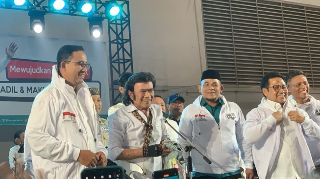 Bang Haji Rhoma Mendadak Potong Orasi Anies Saat Kampanye, Si Raja Dangdut Resah Nasib Seniman Indonesia