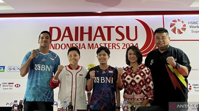 Indonesia Masters 2024 Bergulir Pekan ini, Hadirkan Sederet Pebulu Tangkis Top Global