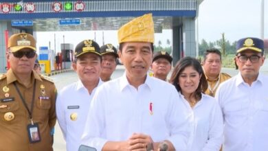 Jokowi Resmikan Tol di area tempat Sumatera Tanpa Menteri Basuki, Ke Mana Perginya Doi?