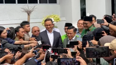Jelang Penetapan Prabowo-Gibran, Anies-Muhaimin Tiba dalam tempat KPU